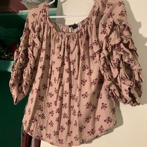 Off the shoulder top